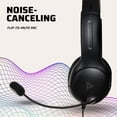 thumbnail image 4 of PDP Casque filaire AIRLITE: Void Black - PlayStation 5, & PlayStation 4, 4 of 9
