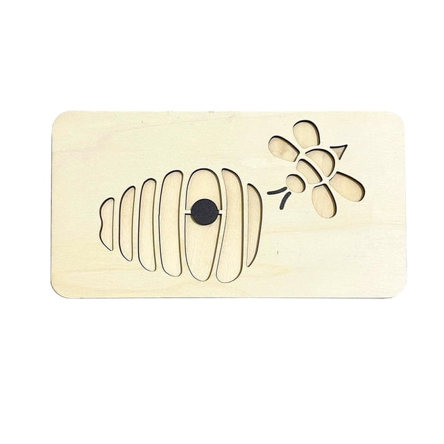 lionlar Montessori Sensory Aids Busy Board Accessories Learning Activities Sensory tool bee