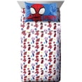 thumbnail image 1 of Marvel Spidey and His Amazing Friends Team Spidey 5 Piece Twin Size Bed Set - Includes comforter & Sheet Set Bedding - Super Soft Fade Resistant Microfiber (Official Marvel Product), 1 of 7