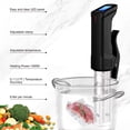 thumbnail image 4 of WiFi Slow Cookers,Sous Vide Precision Cooker,Thermal Immersion Circulator 1000 W, Precise Cooker with Recipes on APP, 4 of 11