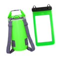 thumbnail image 4 of Almencla Sac Étanche Étanche Sac à Dos 5 L Sac à Dessus Roulé pour Natation Camping Parc Aquatique Vert, 4 of 8