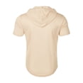 thumbnail image 4 of Timegard Workout Top for Men Breathable Running Loose Hoodies Top Casual Lightweight Solid Color Tee, 4 of 4
