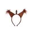 thumbnail image 3 of Diconna Noël Enfant Fille Squirrel Costume, Robe Sans Manches en Tulle Patchwork + Bandeau + Queue Vêtements de Cosplay, 3 of 4