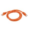 thumbnail image 2 of Monoprice FLEXboot Series - Câble de Patch - RJ-45 (m) vers RJ-45 (m) - 3 Pi - UTP - CAT 6 - Moulé, Sans Accroc, Échoué - orange, 2 of 2