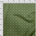 thumbnail image 2 of oneOone Cotton Silk Fabric Quatrefoil Block Print Sewing Fabric BTY 42 Inch Wide, 2 of 4