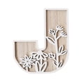 thumbnail image 2 of 5 Inch Wooden Letters for Wall Decoration – for 's Room Craft Projects Name Signs Weddings and Home ,2 Pack, 2 of 6