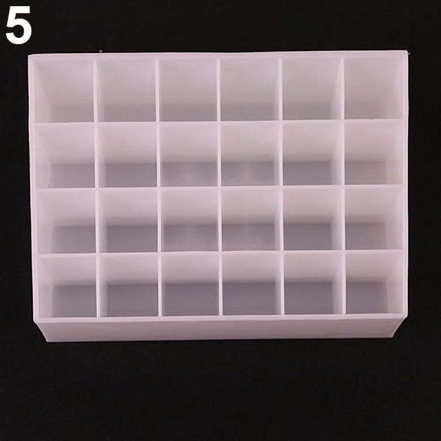 Maquillage 24 Rouge à Lèvres Gloss Cosmétique Présentoir Support Organisateur de Rack