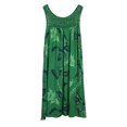 thumbnail image 1 of Birdeem Womens Spring/Summer Round Neck Lace Patchwork Printed Loose Sleeveless Dress, 1 of 3