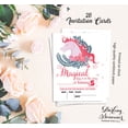 thumbnail image 5 of Darling Souvenir White Birthday Invitation Card Printable Elegant Fill or Write In Blank Party Invites 28 Pcs 5 x 7 Inches, 5 of 5