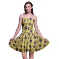 thumbnail image 1 of Bimba Floral Women Sleeveless Mini Flowy Tank Summer Sun Dress Floral Print Dress-X-Small, 1 of 5