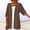 Marron - Femmes Cardigan Automne Dégagement, Femmes Cover Ups Automne Sauver, variante sur CFLVAEK Cardigan d'Automne pour Femmes Décontracté à Manches Courtes, Cardigan Long, Respirant, Uni, en Coton, Couvre-Maillot, Ouvert à l'Avant, Vestes de Plage