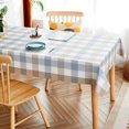thumbnail image 2 of Fall Sunflower Vinyl Tablecloth Rectangle Plastic PVC Oilcloth Tablecloths Wipeable Table Cloth Cover for Foot Folding Tables Kitchen Dining Room Table Crafting x, 2 of 9