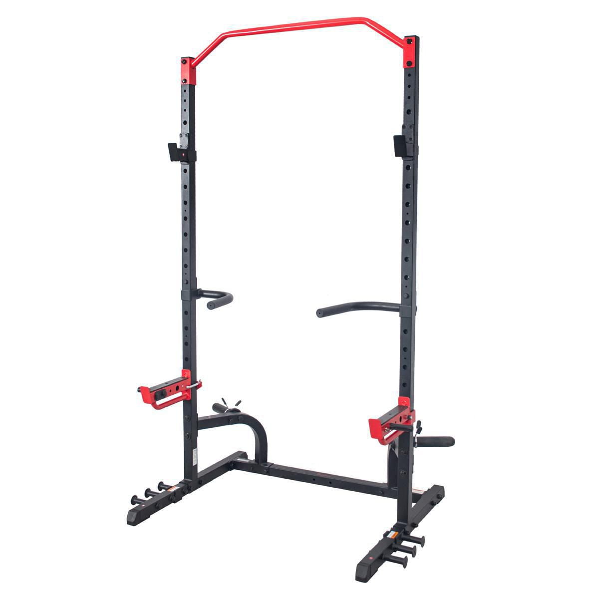Sunny Health & Fitness Fixation de Barre d'immersion pour Racks d'alimentation et Cages