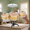 thumbnail image 1 of Ensemble de Pile Jazz pour Enfants avec Microphone - Jouet Instrument de Percussion Électronique pour Enfants, Éducation Musicale Moderne et Jeu Amusant, 1 of 8