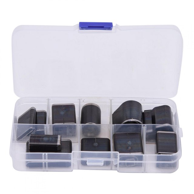 Rdeghly 24 Pcs Leather Punch Tool Kit Universal Phone Leather Holster Punch Cutter Set,Leather Craft Tool,Hole Punch