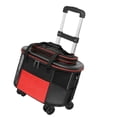 thumbnail image 2 of Pet Trolley Case, Ine Hardware Anti Detachment Hook Breathable Cat Rolling Carrier ABS Shell Portable With Wheels For Travel, 2 of 8