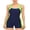 Navy/YEQ, variant on Charmo Women's One-Piece Beachwear Sport Bathing Suit