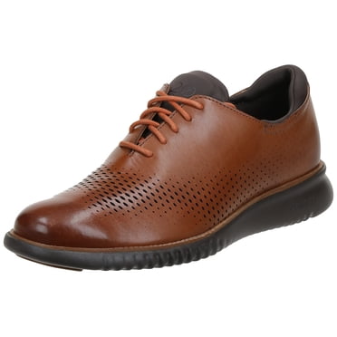 Cole Haan Men's 2.Zerogrand Laser Wing Oxford, British tan/Java, 12 Medium US