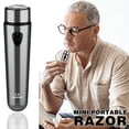 thumbnail image 1 of Raser Rasoirs à Feuille pour Hommes Petit Format de Poche Lavable Électrique Rechargeable Rasoirs de Voyage pour Hommes Mini Portable Rasage Microfoil pour Prêt à l'Emploi, Raser pour Femmes, 1 of 8