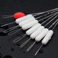 thumbnail image 3 of QualitChoice 7+1 Silicone Space Beans High Tightness and Concentricity Competitive Fishing Gear Accessories [Large] white and red M 1Set, 3 of 6