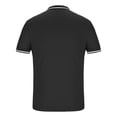thumbnail image 2 of Besolor T-Shirt à Manches Courtes pour Homme, Col Ras du Cou Classique à Col Boutonné, Chandail Décontracté d'Été, T-Shirt Basique, 2 of 4