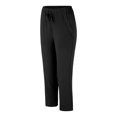 thumbnail image 3 of LEEy-world Pantalon pour Femmes Collection Luxe pour Femmes Pantalon de Survêtement en Molleton Léger avec Poches Noir,TTG, 3 of 5