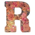 thumbnail image 1 of Rvkxad Flower Letter Night Light, Resin Floral Alphabet LED Light for Home Decor, Bedside Lamp, Gift Light, Decorative Lamp, 1 of 4