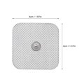 thumbnail image 5 of 10pcs Self Adhesive Replacement Electrode Pad 4*4cm Digital TENS Non-woven for Tens Machine Pads, 5 of 5