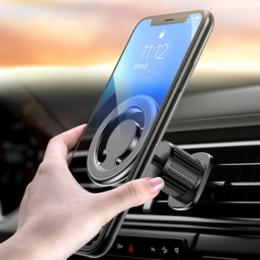 EGNMCR Gadgets de Voiture Cadeaux, Accessoires de Voiture Support Magnétique pour Téléphone de Voiture Support Magnétique pour Cellulaire Mobile à 360 Degrés Prise en Charge GPS pour la Plupart des Téléphones Support de Téléphone