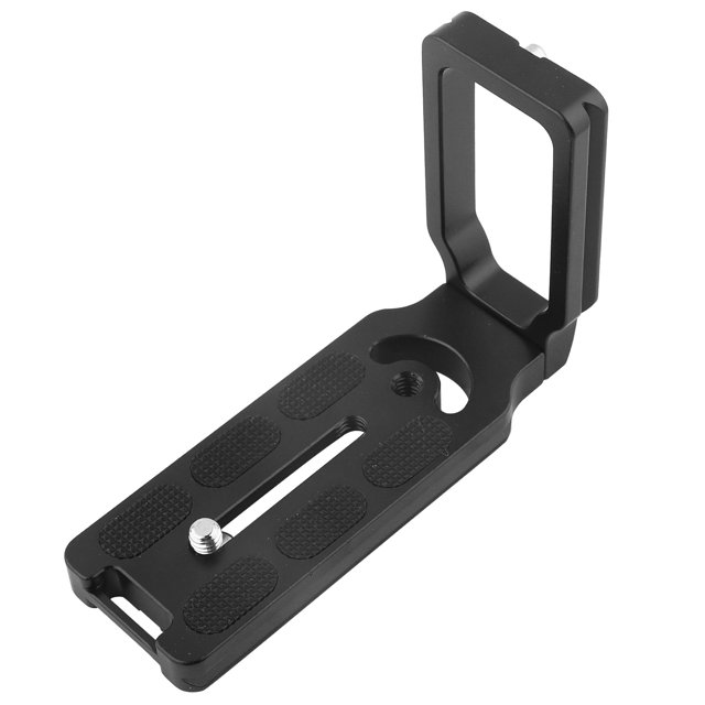 Black Aluminum Alloy Quick Release Plate Hand L Shape Bracket Accessory for Canon EOS 5D Mark II Mark III 750D 760D