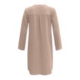 thumbnail image 3 of Ketyyh-chn99 Robes Femmes Jupes pour Femmes Vêtements Robe Droite Unie pour Vacances Robe de Plage à Enfiler Kaki,m, 3 of 5