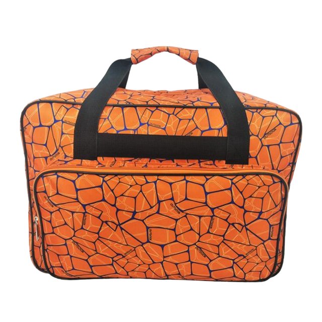 Abbracc Étui de Transport pour Machine à Coudre Domestique avec Poignée Sac Fourre-Tout de Transport pour Voyage Orange