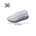thumbnail image 2 of stanreset Chaussures Décontractées pour Femmes Confortables à Enfiler Souples pour Intérieur Chaussures Décontractées Mode Marche Extérieure Beige 36, 2 of 9