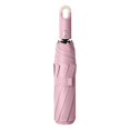 thumbnail image 1 of TIELUTT Three Fold Automatic Opening and Closing Buckle Umbrella Compact Umbrella Automatic Opening and Star Umbrella Dome Umbrellas for Rain Windproof Reverse Umbrellas No Umbrella Briefcase Umbrella, 1 of 3