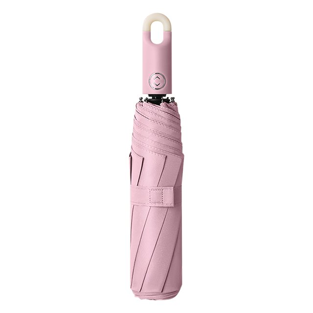 TIELUTT Three Fold Automatic Opening and Closing Buckle Umbrella Compact Umbrella Automatic Opening and Star Umbrella Dome Umbrellas for Rain Windproof Reverse Umbrellas No Umbrella Briefcase Umbrella