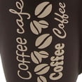thumbnail image 2 of Tasse mainstays Glaze coffee CAFÉ brun 13oz, 2 of 5