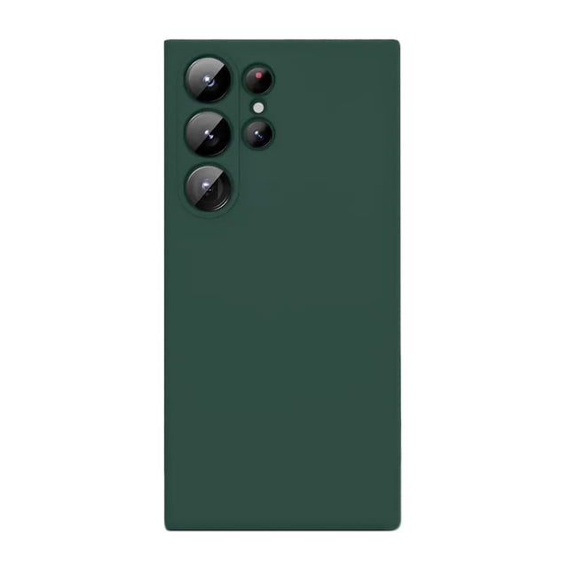 PANDACO Étui Souple à Étui Mate Vert Forêt pour Samsung Galaxy S26 Ultra