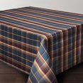 thumbnail image 1 of WAY TO CELEBRATE HARVEST PLAID FABRIC TABLECLOTH 60X102, 1 of 2