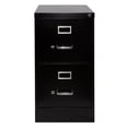 thumbnail image 4 of Pemberly Row 2 Drawer Metal Letter Width Vertical File Cabinet in Black, 4 of 5