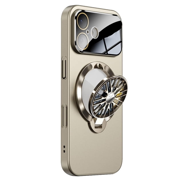 Case For IPhone 17 Pro Max/17 Pro/17 Air/17, Magnetic Shell With Heat Dissipation Wireless Charging Kickstand Cover