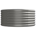 thumbnail image 2 of vidaXL Garden Raised Bed Powder-coated Steel 620x80x36 cm Grey, 2 of 4