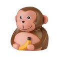 thumbnail image 1 of LED Integrated Brown Monkey Automatic Dusk to Dawn Plug-In Kids Night Light, 1 of 9