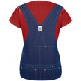 thumbnail image 2 of Halloween Overalls Red T-Shirt Costume All Over Womens T Shirt, 2 of 2