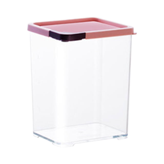 Pantry Storage Grain Rice Storage Bin Food Containers Set Leak Proof Locking Lid, Large Storage Boxes Plastic Cereal Pet Food Pantry Storage Pantry Storage