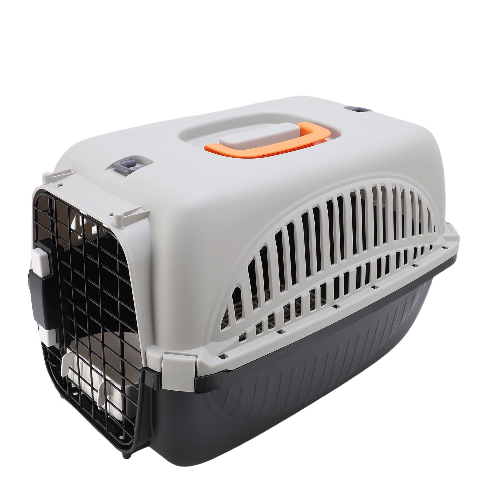 Pet Carrier, Hard Sided Dog Travel Carrier, Portable Cat Carrying Box with Food Bowl, Portable Pet Carriers for Outdoor Travel, Home
