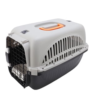 Pet Transporteur, Transporteur de chiens à flanc dur, Boîte de transport de chats portable avec bol alimentaire, Transporteurs d'animaux de compagnie portable pour les voyages en plein air, Maison