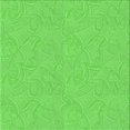 thumbnail image 1 of Ahgly Tapis d'Intérieur Lavable en Machine Carré Transitionnel Vert Émeraude, 4 Pieds Carré, 1 of 7