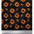 thumbnail image 1 of Soimoi Poly Crepe Fabric Fox Kids Printed Craft Fabric by The Yard 42 Inch Wide, 1 of 3