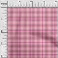 thumbnail image 2 of oneOone Cotton Poplin Twill Pink Fabric Houndstooth Sewing Craft Projects Fabric Prints By Yard 56 Inch Wide, 2 of 4
