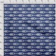 thumbnail image 4 of oneOone Polyester Spandex Blue Fabric Arow Sewing Craft Projects Fabric Prints By Yard 56 Inch Wide, 4 of 5